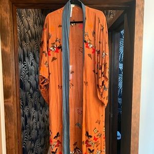 Free People Maxi Kimono